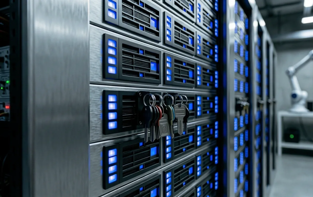 Control panel security hardware